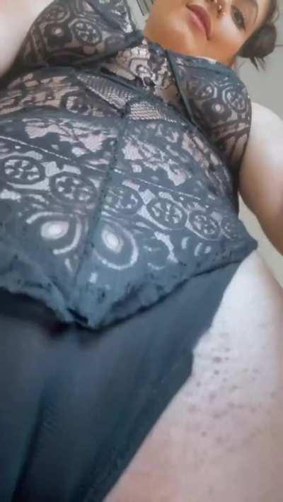 I hope you wanna lick my puffy pussy