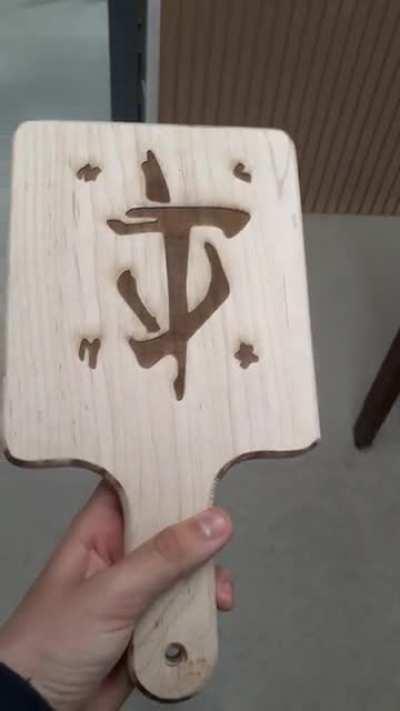 Got done with some woodworking. Thought the people here would like it.