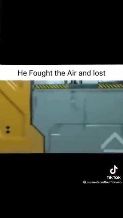 My man's got wrecked.