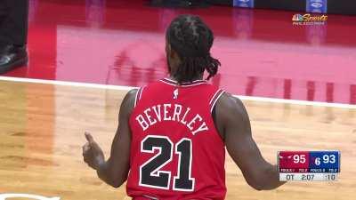 [Highlight] The Bulls get called for 3 fouls in 25 seconds of gametime in OT