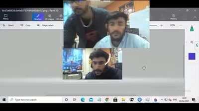 Scammer seeing his face on 