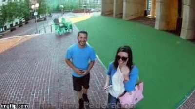 A very wholesome mirror prank ends in tears of joy and a hug