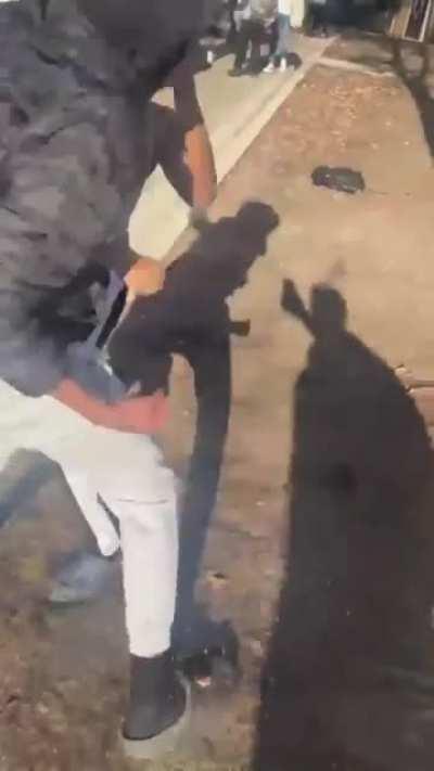 Senior faces a 5’4 sophomore and still lost 😂😂😂 📍Atlanta Georgia