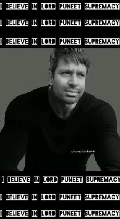 lord puneet for a reason