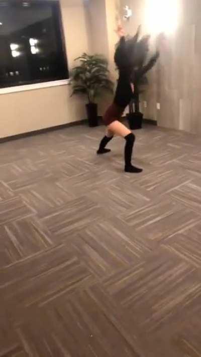HMC while I do a cartwheel