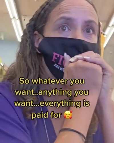 She didn’t even hesitate to help.