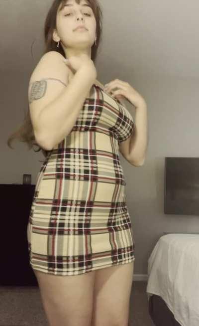 Brown girls can have some HUGE jugs