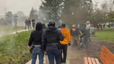 Things didn't go as well for the insurrectionists in Salem Oregon today.