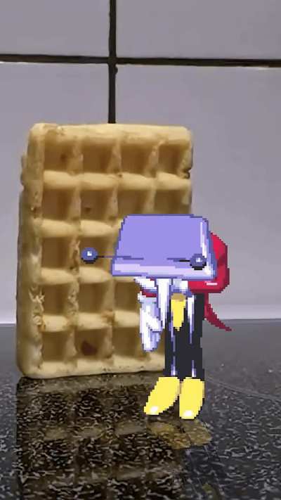 tenna waffled if it was good