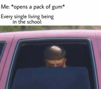 [OC] Luckily I never had gum