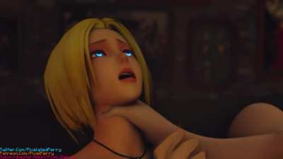 Blue Mary vs Shermie creampie futa fuck ( Pixel Perry) [ King of Fighters]