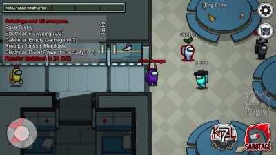 What are the chances, this was a public lobby with a rando, and only 5 people were left