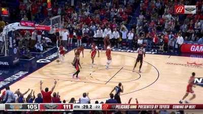 [Highlight] Herb Jones blocks Quickley to seal the win for New Orleans