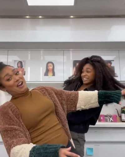 Simone Joy Jones (Bel-Air) x Jazlyn Martin (Bel-Air)