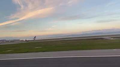 Always wanted to see a parallel landing at SFO. Finally saw one this weekend.