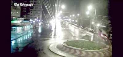 Roundabouts are dangerous if you're stupid