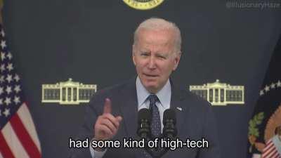 Joe Biden weighs in on an age-old question