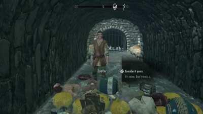 I was adding to my junk pile and the courier wanted in on the action