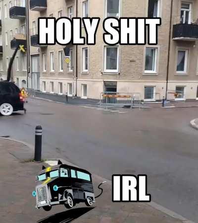 Aw hell naw Morbgana mowing down pedestrians