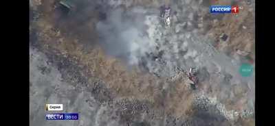 Russians attacking HTS with the new 