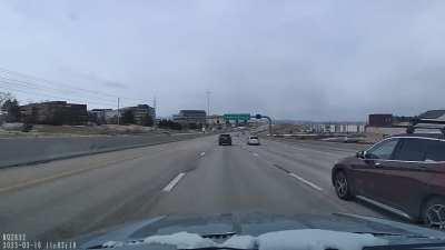 BMW almost hits me while merging and not checking mirrors (Boulder, CO)