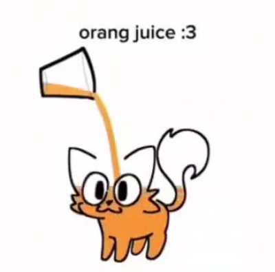 What's your favorite drink? Mines Coffee, But here's some Orang Juice! :3