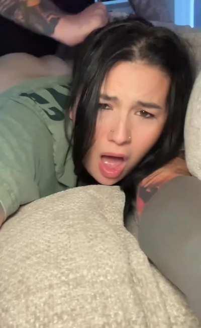 I told him to use both holes