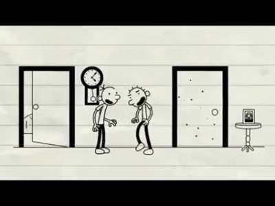 greg and rodrick play a prank on dad