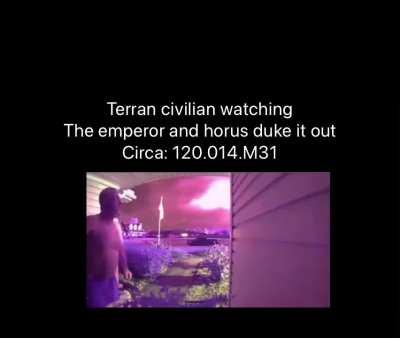 Had to be quite the spectacle 