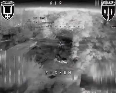 The Ukrainian SIGNUM Battalion takes out more Russian logistics in the Lyman direction. In the last attack a Russian soldier is firing out of the roof of a UAZ Bukhanka; the pilot was going to attack.