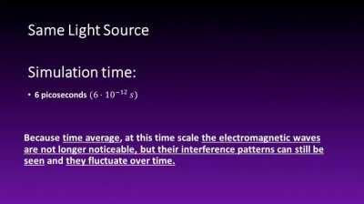 A Physics Simulation that shows How a Light Source looks in Slow Motion