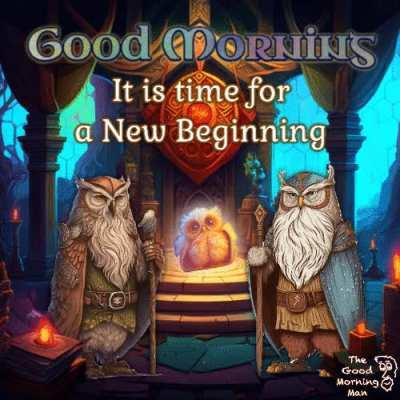 You have been chosen by fate. Your Destiny is to have a Good Morning!!!