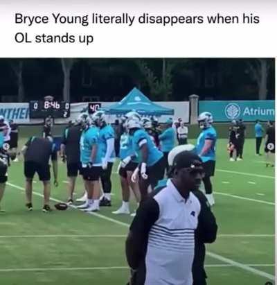 Bryce Young must be a magician