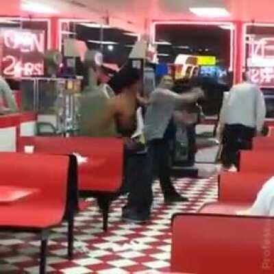 The power of a fully charged backhanded Slap