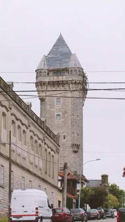 Hice un hyperlapse cortito de la Torre Tanque de Mar Del Plata