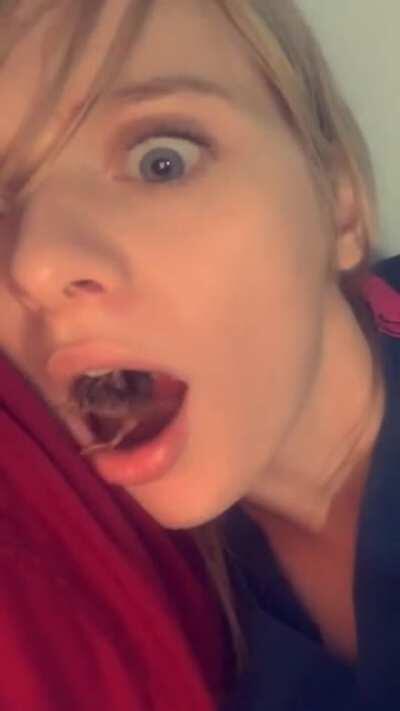 How about a little kiss, cutie?