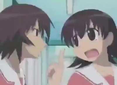 The entirety of Azumanga Daioh in 45 seconds