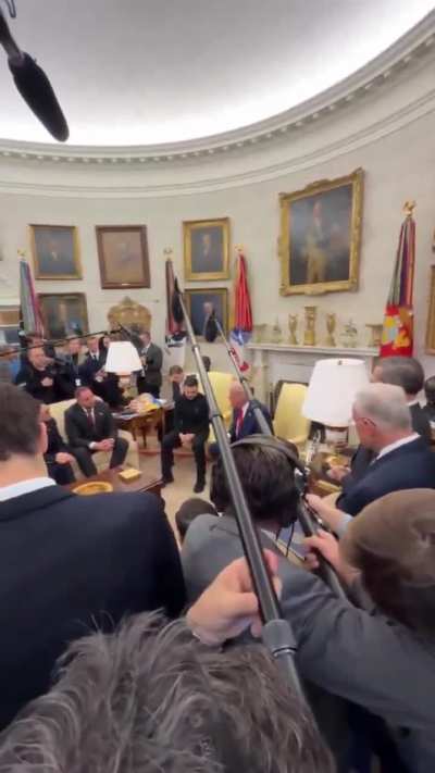 Trump to Zelensky: You are showing us disrespect. We are heading towards World War III, you have no right to play with it. You should be grateful. It will be very difficult to run a business like this... You don't have any cards in your hand...