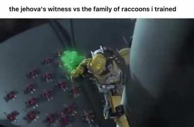 He is getting Rocked