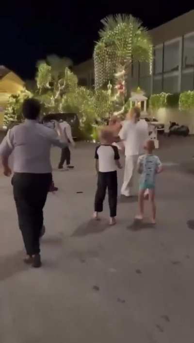 Intoxicated man causing trouble in Thailand