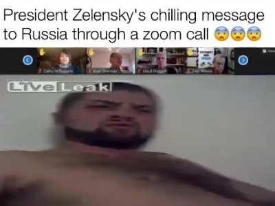 Zelensky's controversial message to Russia