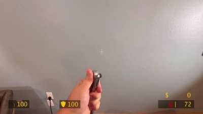 Guy reloads socket wrench, 10mm never seen again