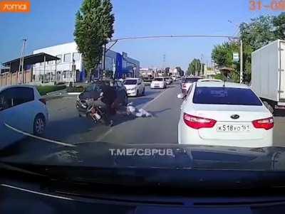 HMFT after a motorcycle hits me