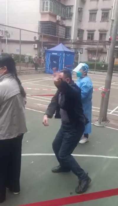 Traditional style used in Covid protest