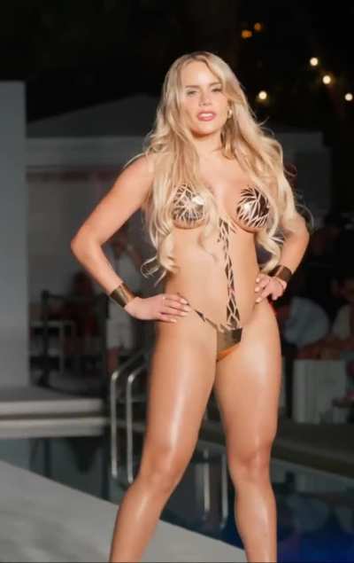 Kenia Izaguirre - Miami Art Body Tape, 2023