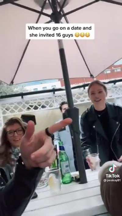 Girl Sets Up a Date with 16 Guys