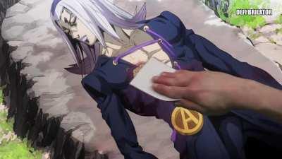 Giorno doing his thing