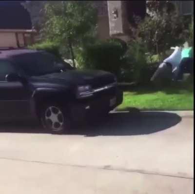 White girl said the word