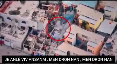 Haiti Drone Attack on Gang