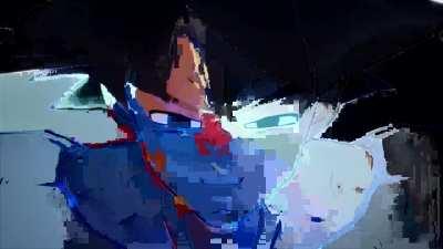 Goku Vs Superman, But Superman actually stops holding back.